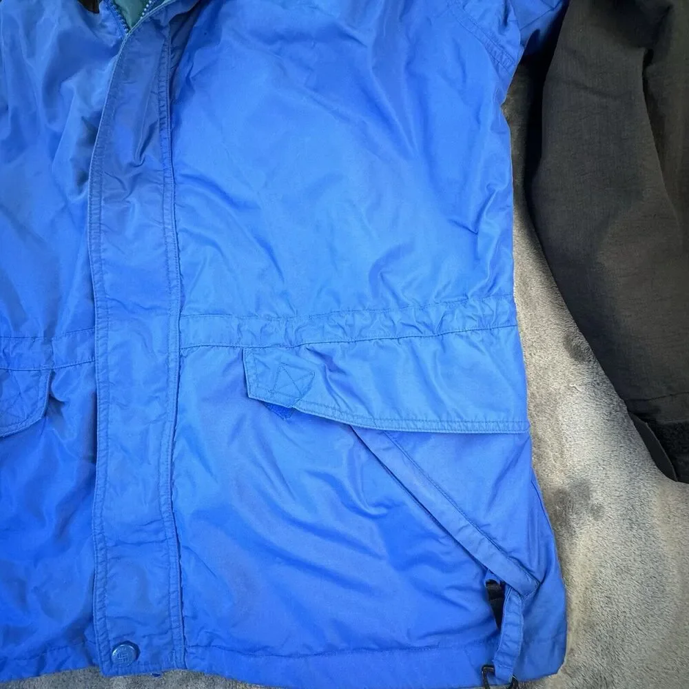 VTG COLUMBIA SPORTSWEAR Full Zip‎ & Snap Up Blue Snow Ski Jacket Men’s Size M